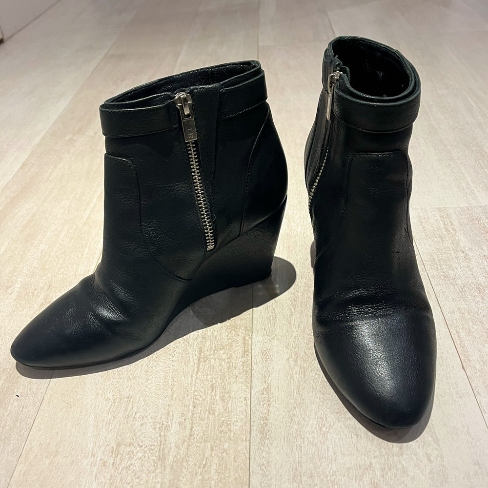 Loeffler Randall Wedge Booties size 6.5